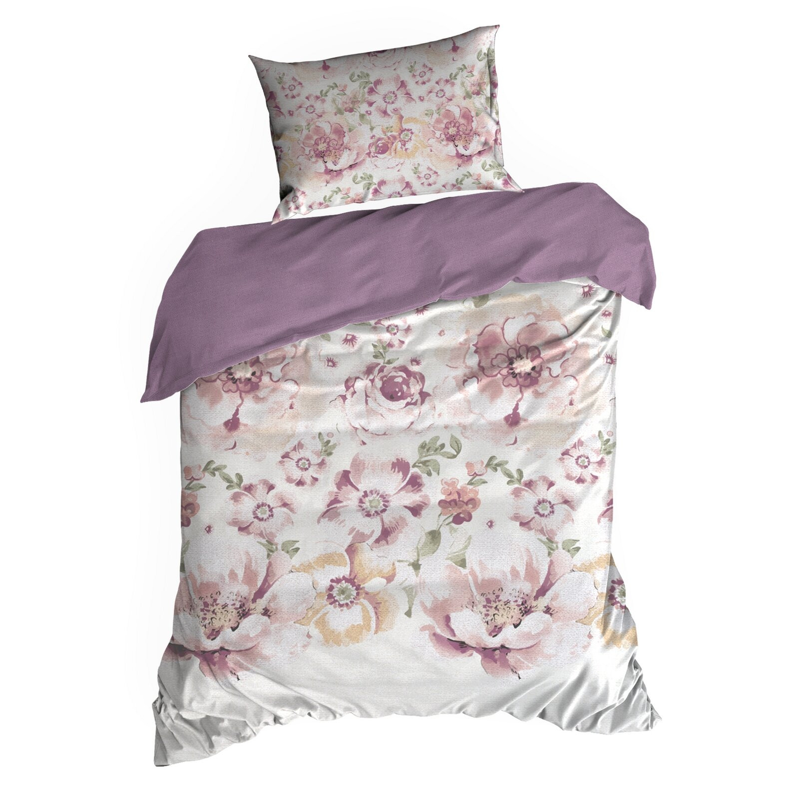 Ložní souprava SPRING 27 fialová / popelová