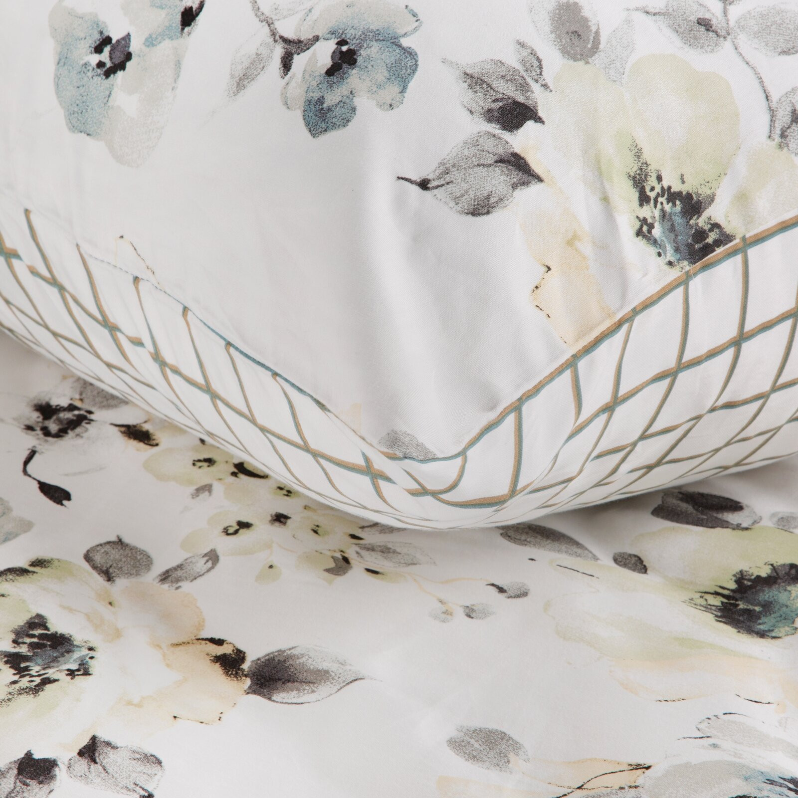 Ložní souprava SPRING 32 bílá / mátová