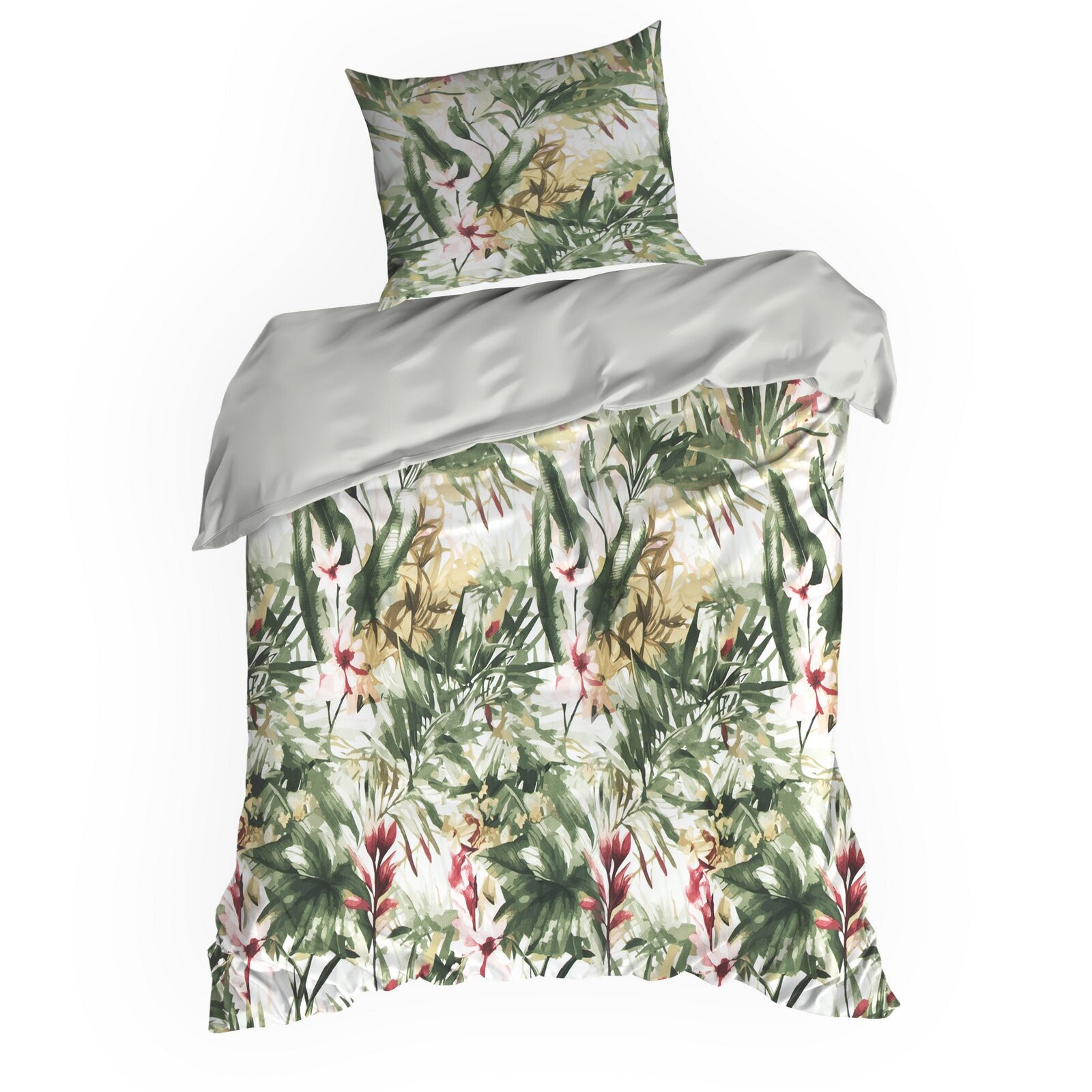 Ložní souprava SPRING 43 zelená / bílá