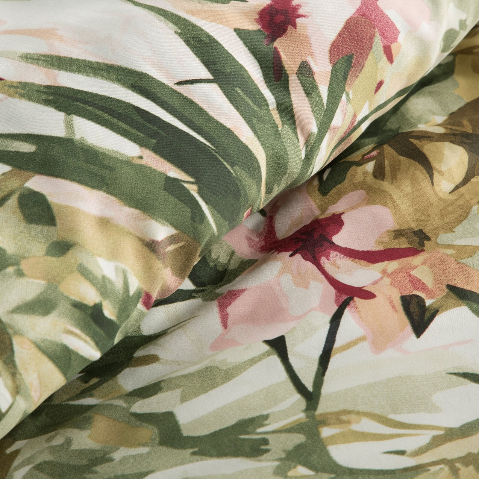 Ložní souprava SPRING 43 zelená / bílá