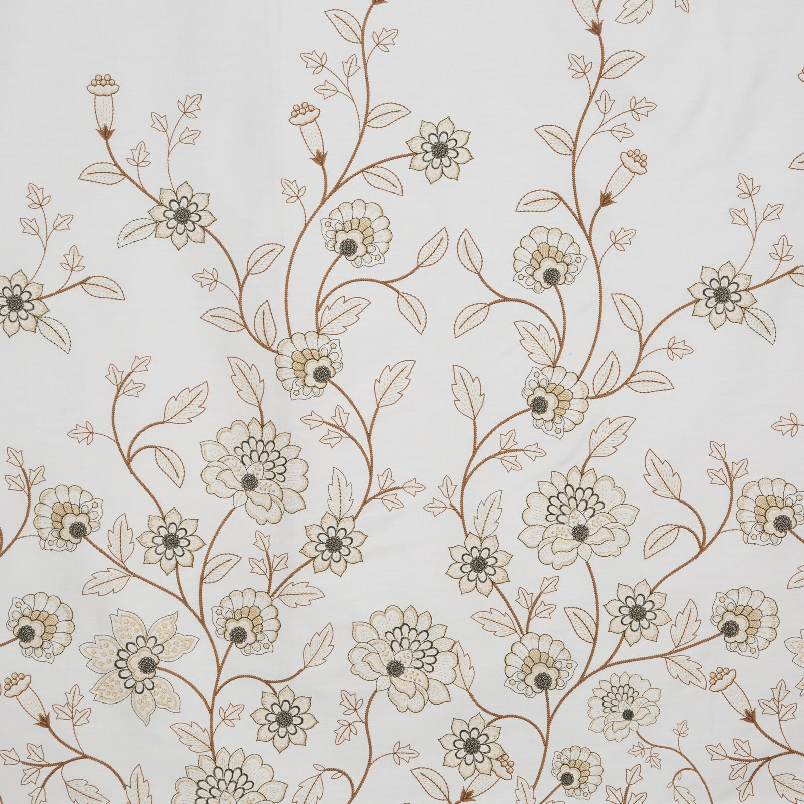 Ložní souprava SPRING 44 bílá / světle hnědá