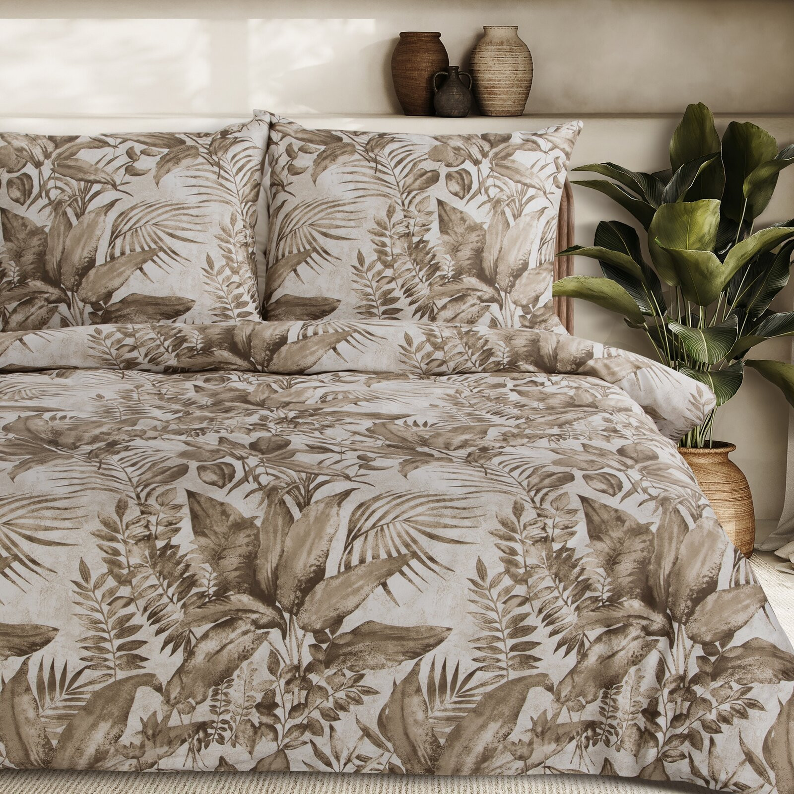 Ložní souprava SPRING 46 béžová / tmavě béžová