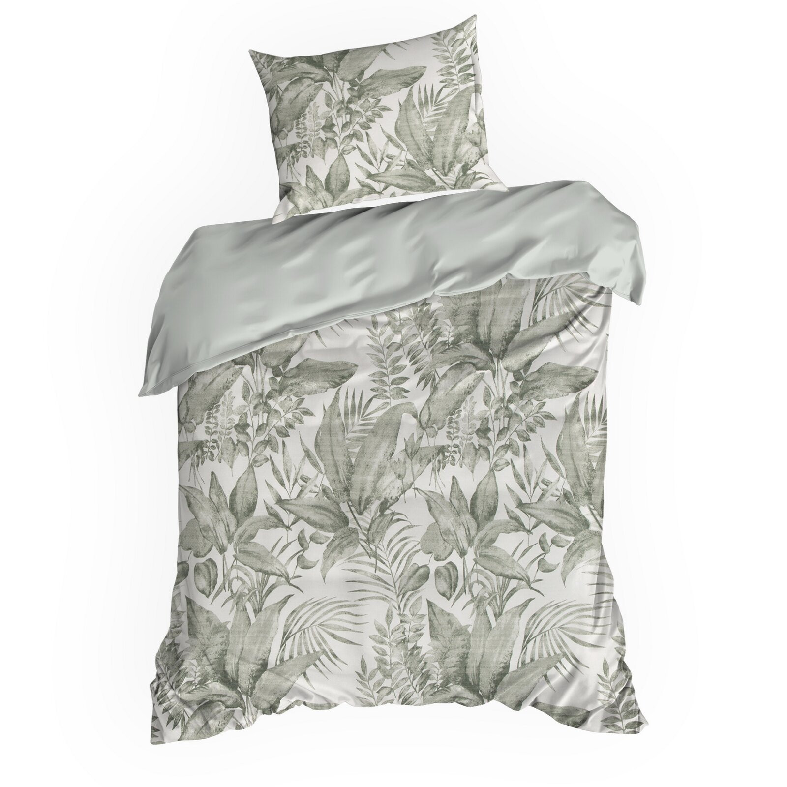 Ložní souprava SPRING 48 mátová / bílá