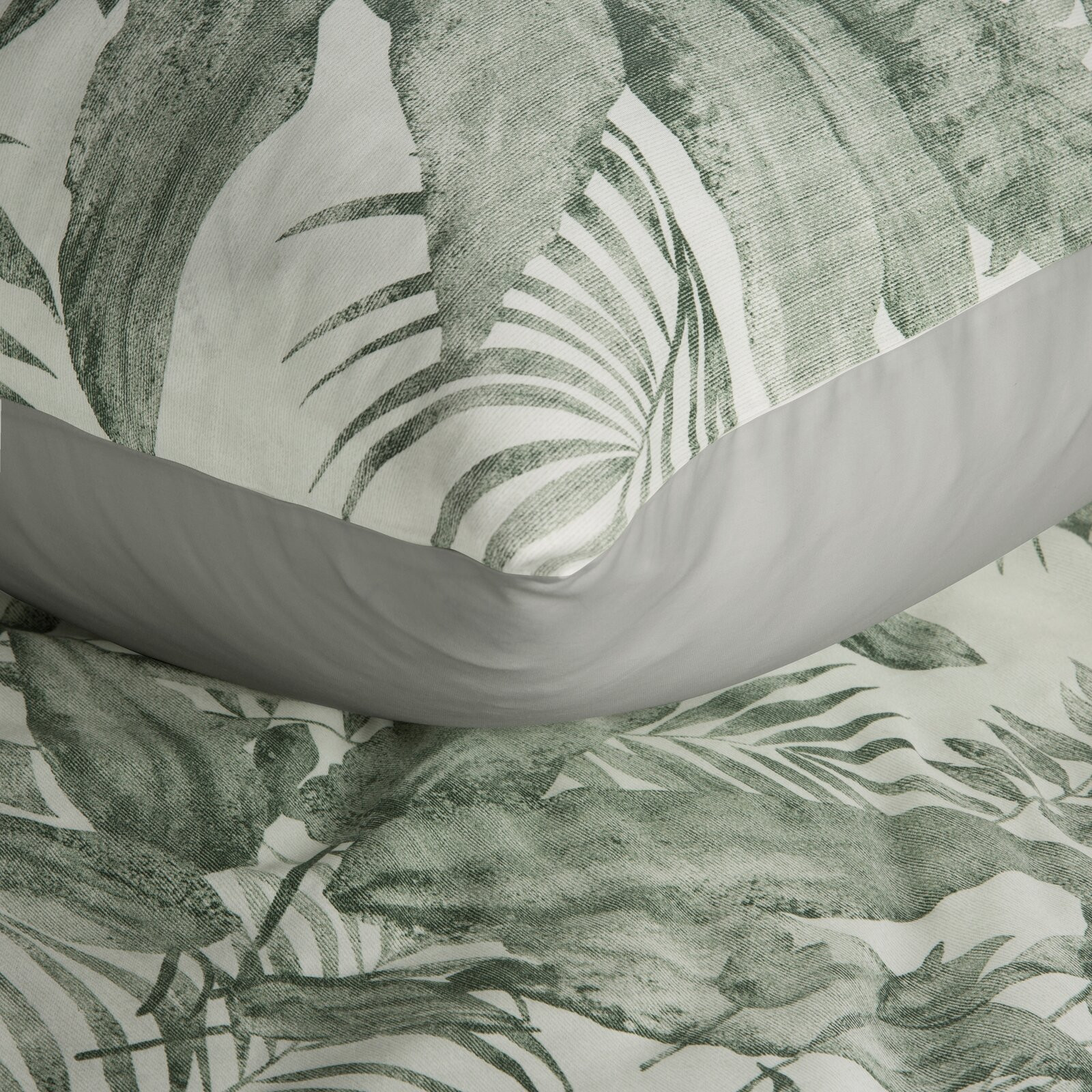 Ložní souprava SPRING 48 mátová / bílá