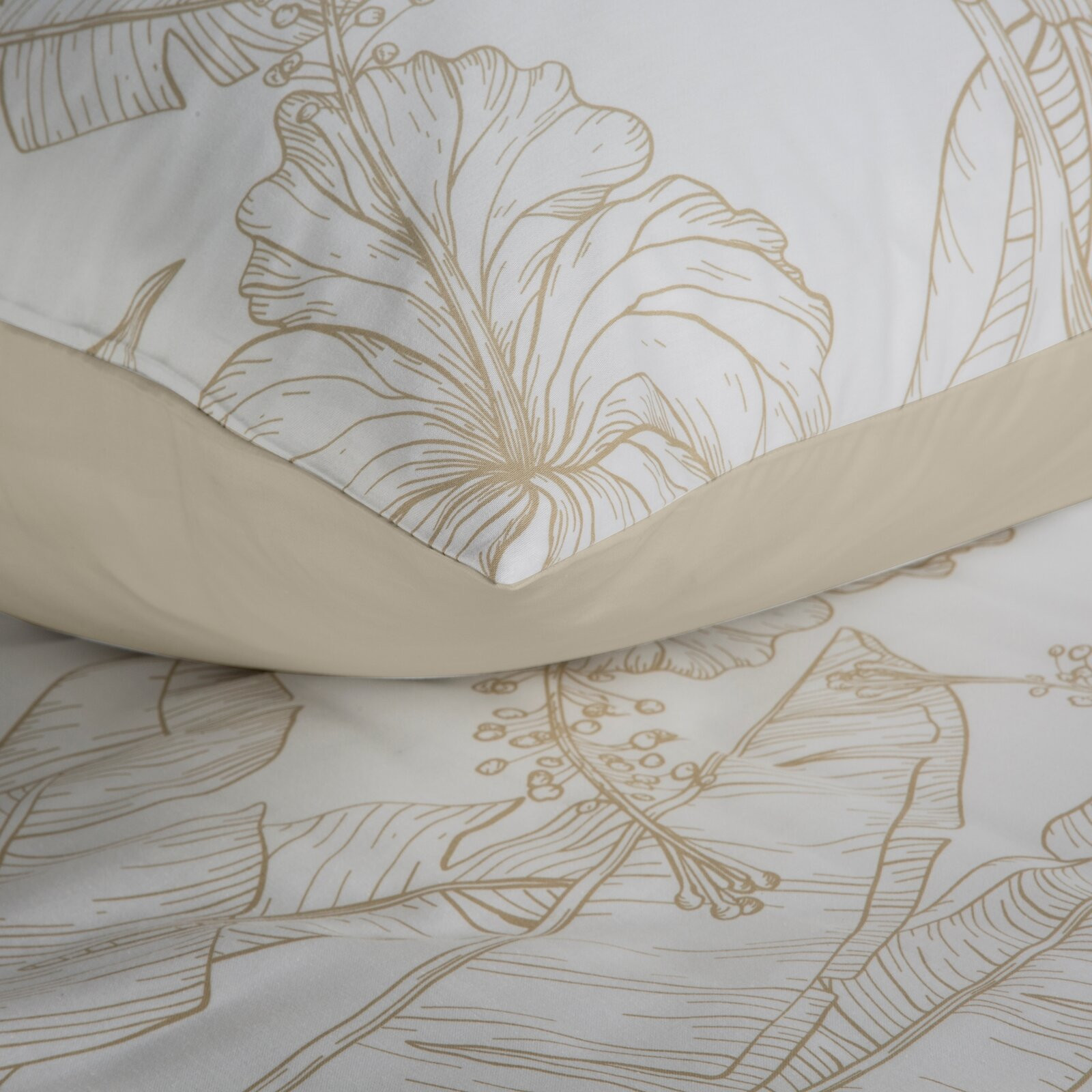 Ložní souprava SPRING 50 bílá / béžová