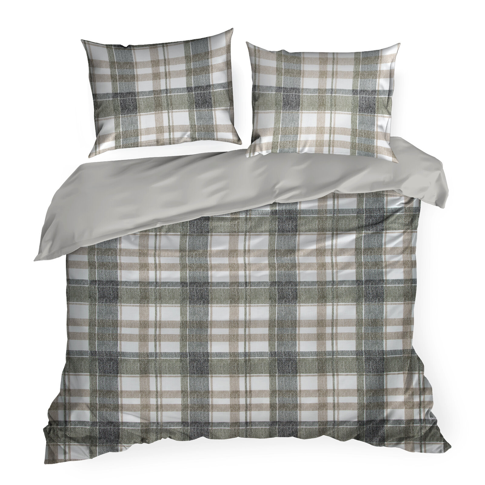 Ložní souprava SPRING 58 šedá / bílá