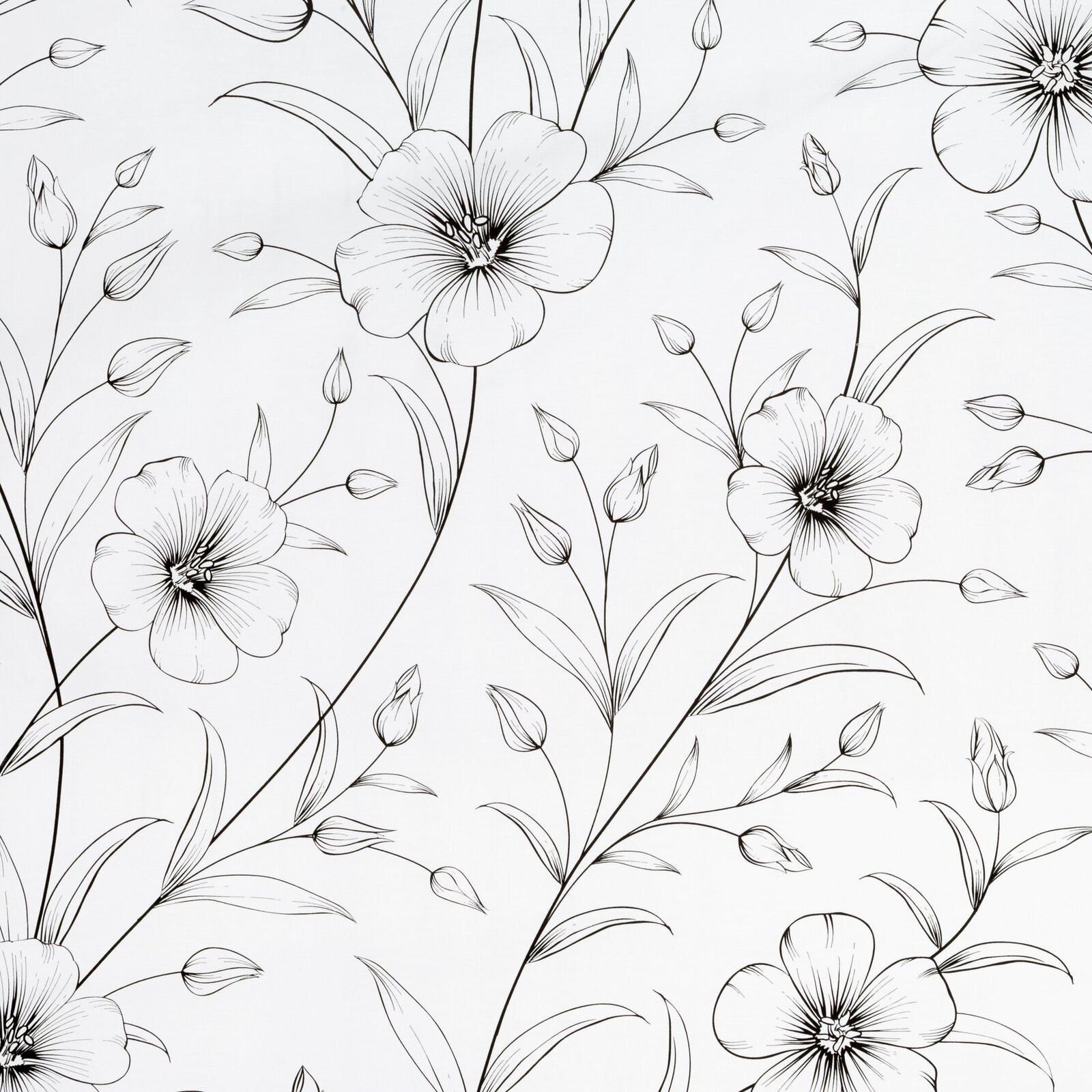 Ložní souprava SPRING 64 bílá / černá