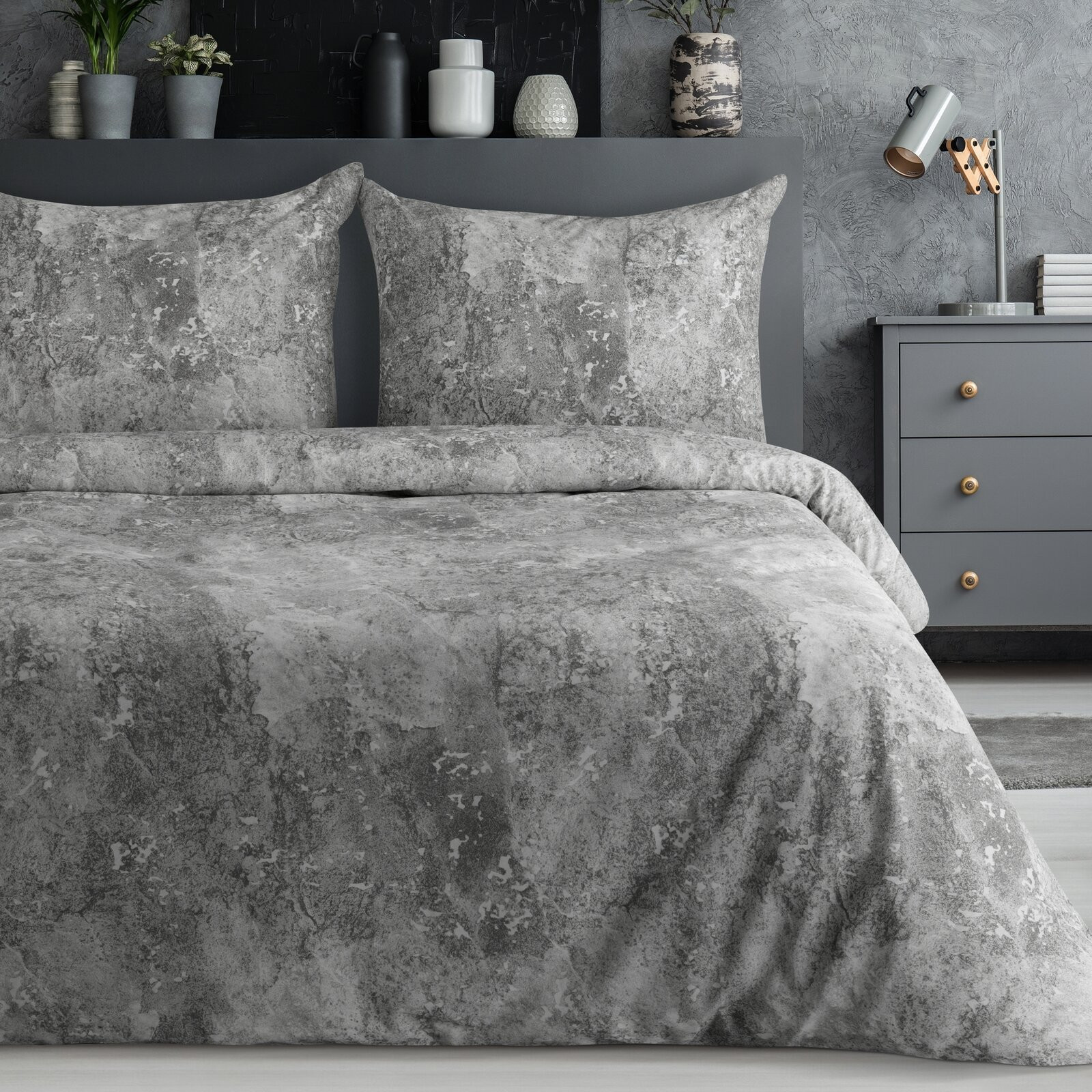 Ložní souprava SPRING 71 stříbrná