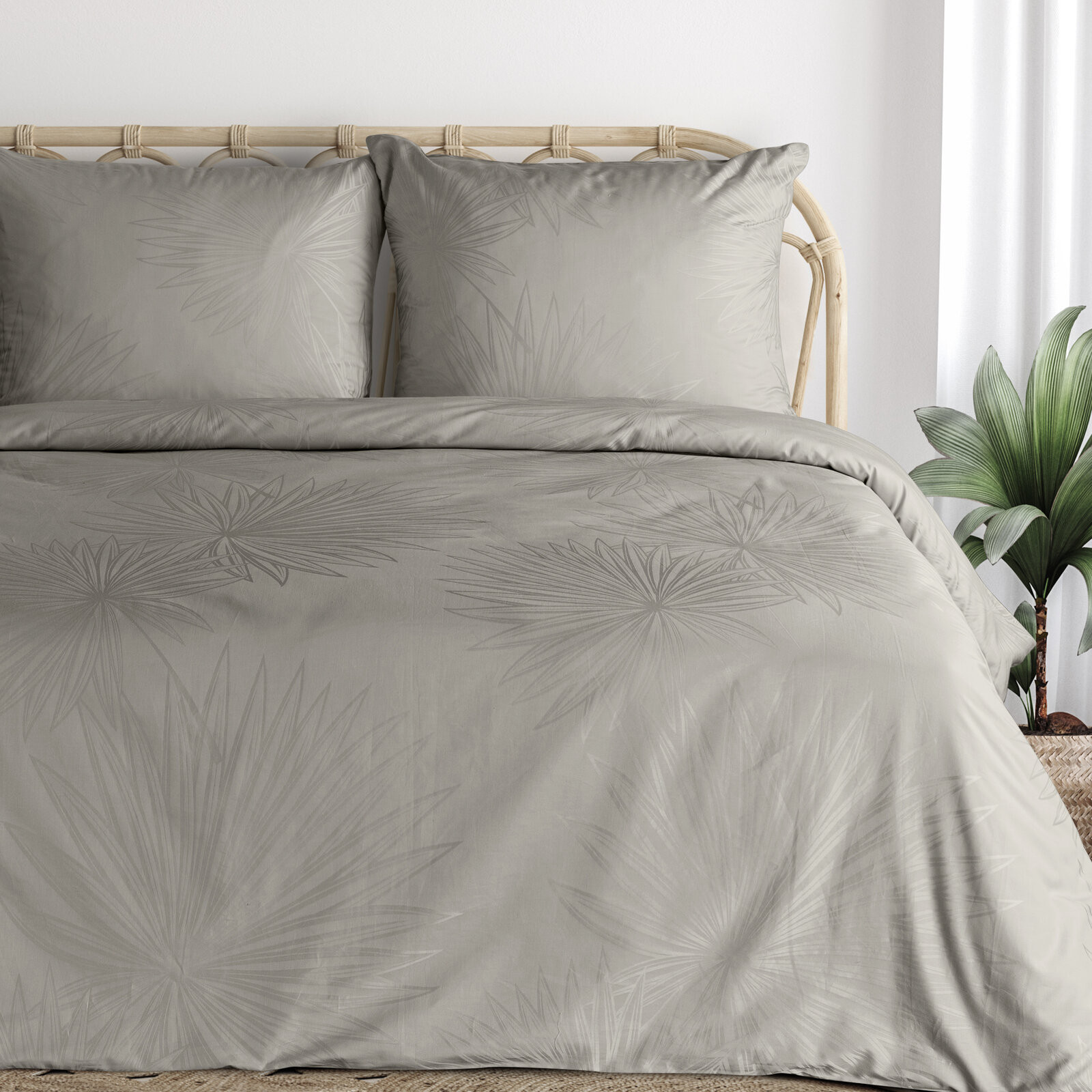 Ložní souprava NIKOL šedá / béžová