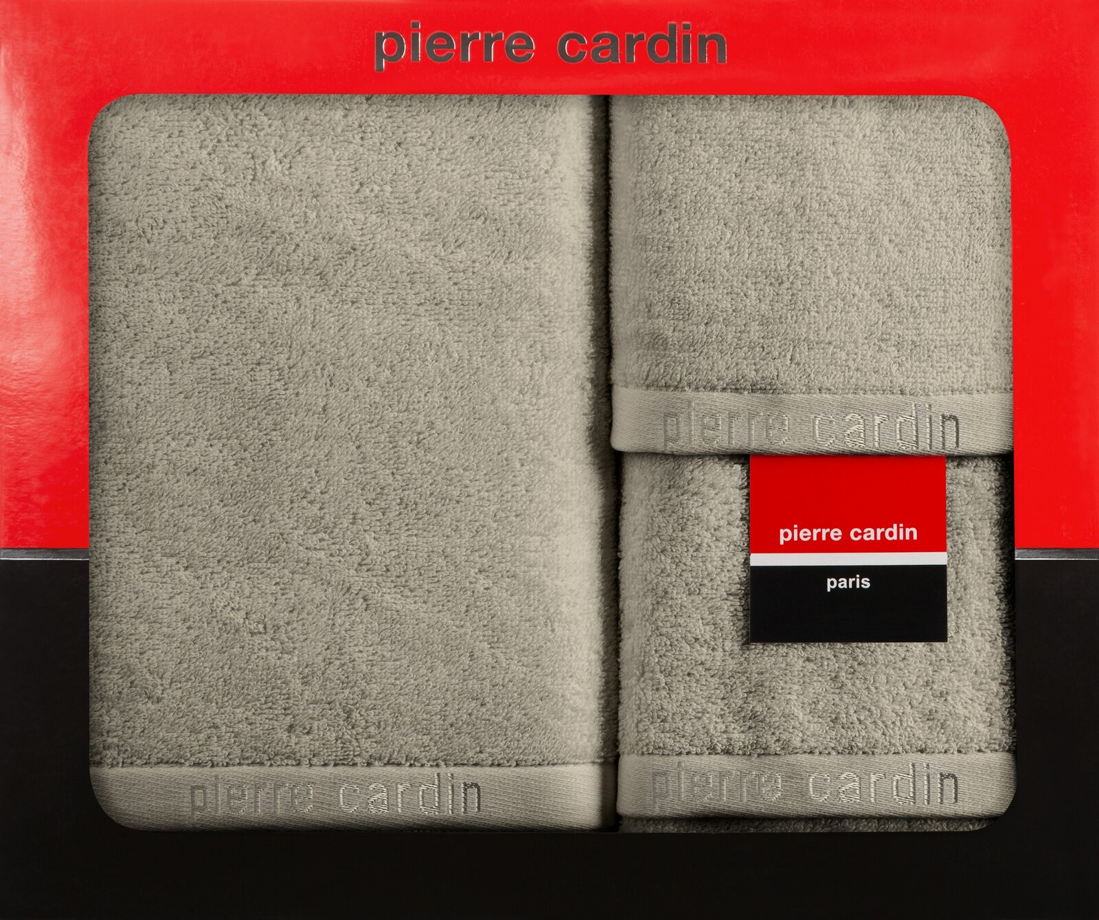 Dárková sada ručníků PIERRE CARDIN EVI světle béžová