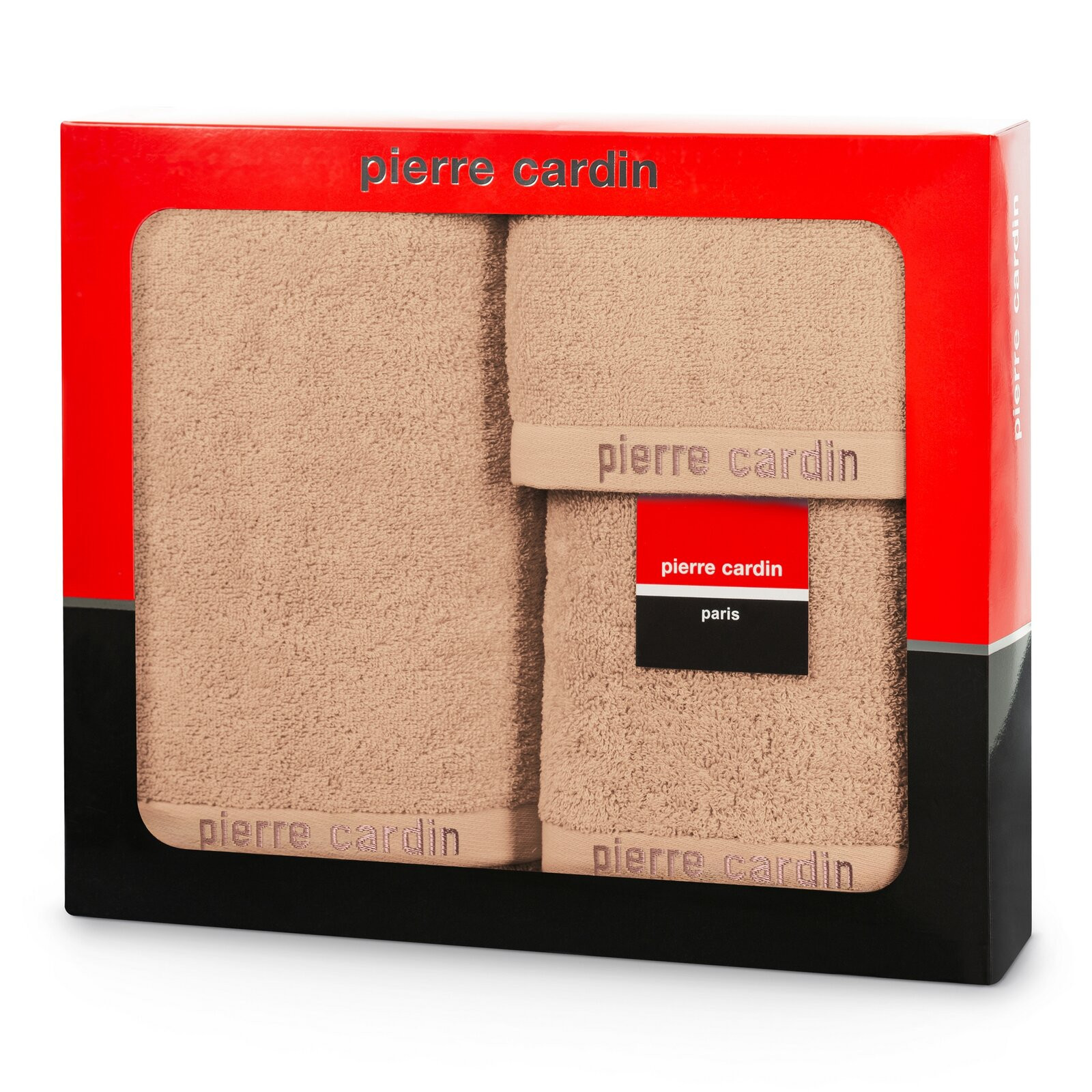 Dárková sada ručníků PIERRE CARDIN EVI pudrově růžová