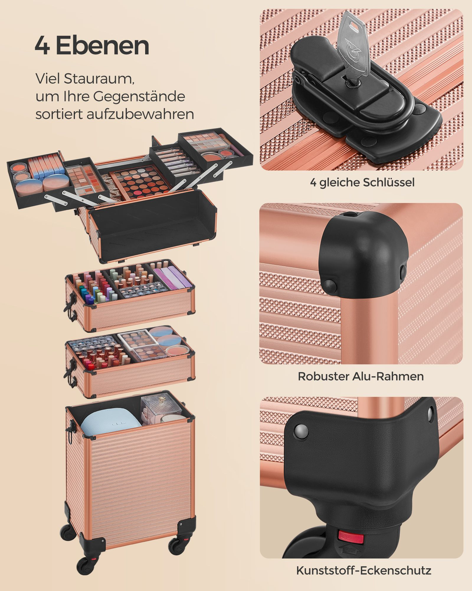 Kosmetický kufřík JHZ015A01