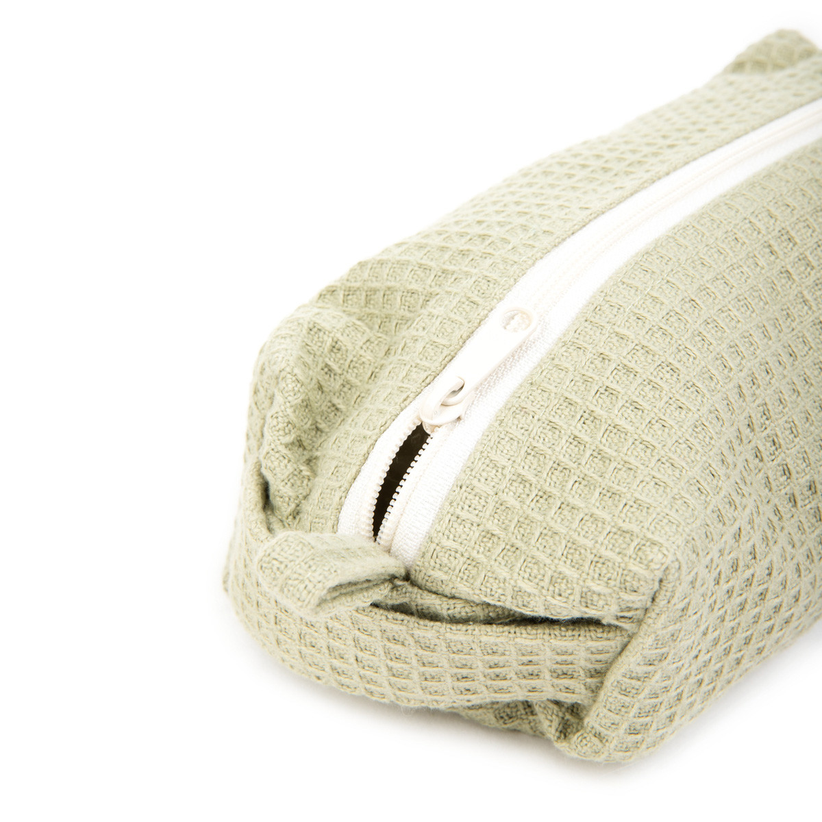 Kosmetická taštička WAFFLE zelená 865645