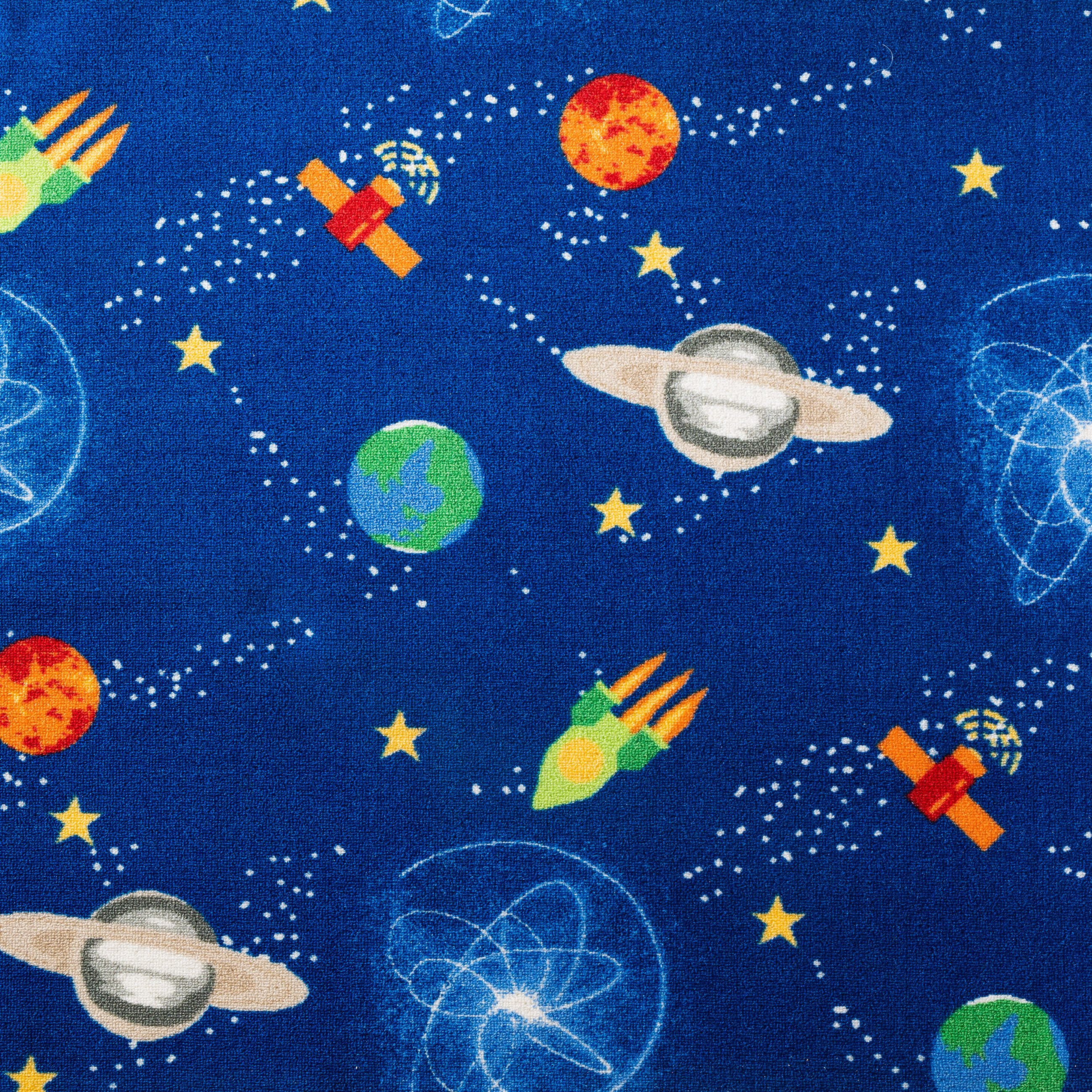 Dětský metrážový koberec KOSMOS