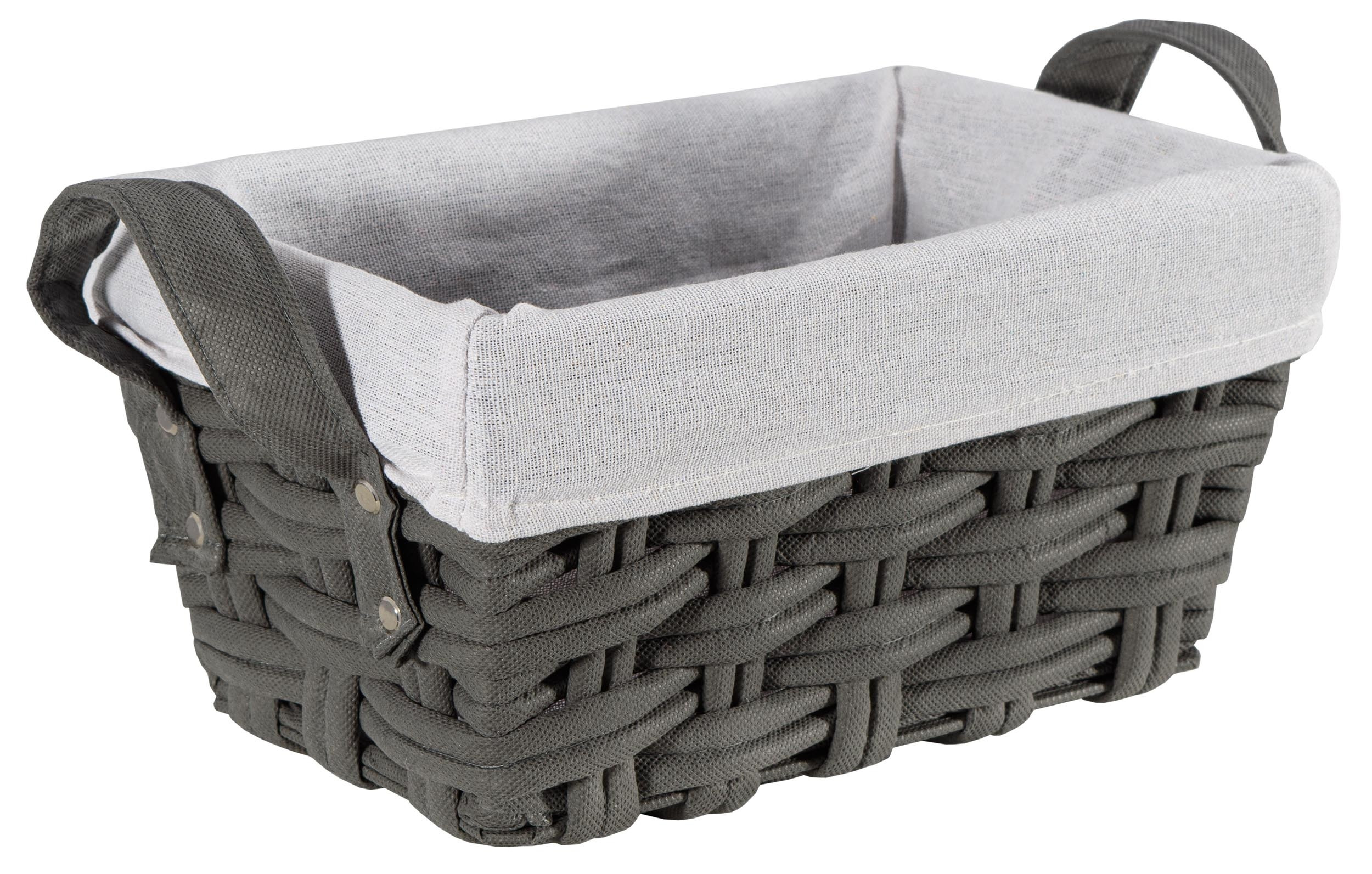 Úložný košík TIANA grafitový