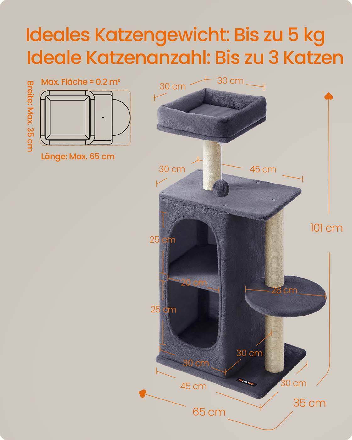 Škrábadlo pro kočky PCT005G02