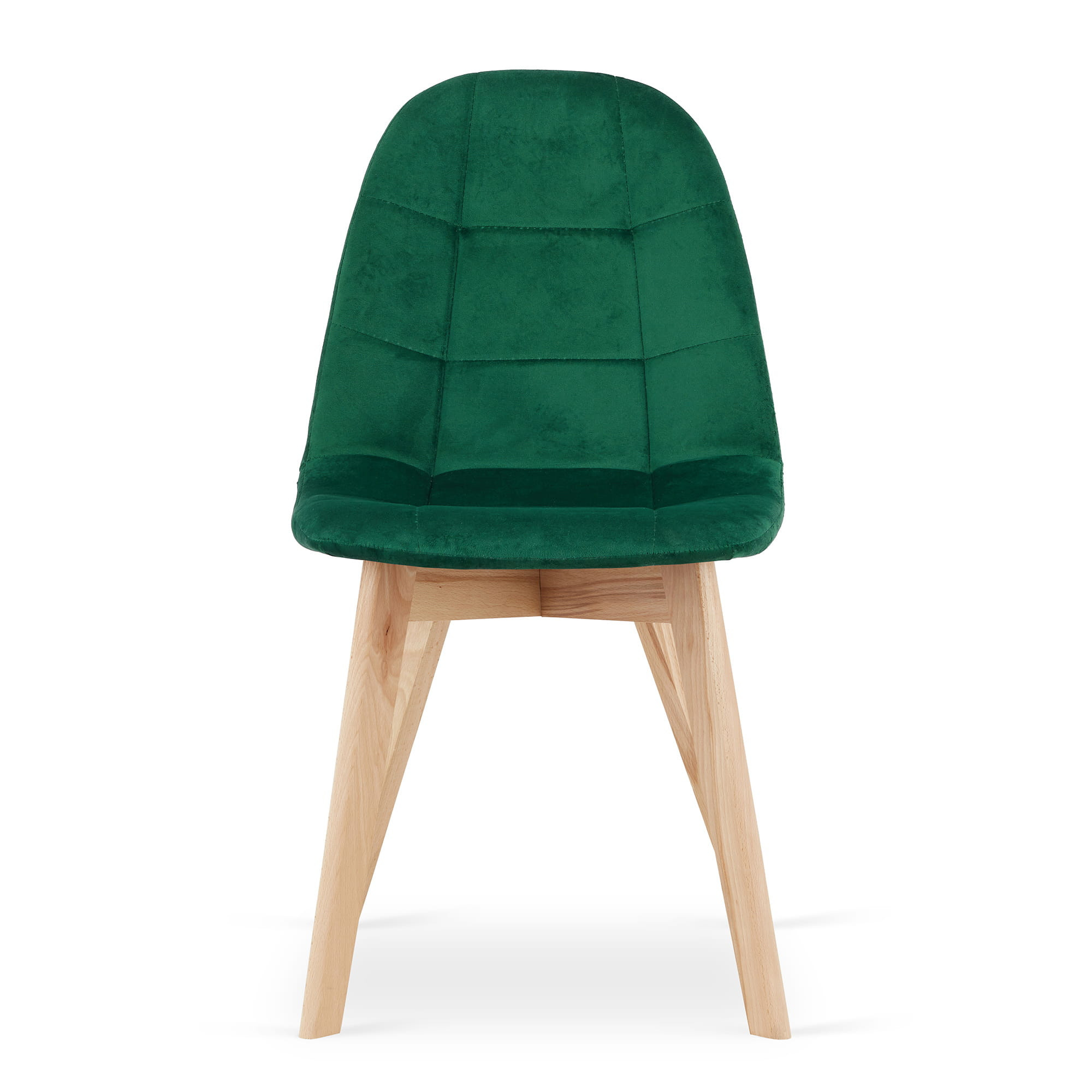 Jídelní židle BORA samet - zelená