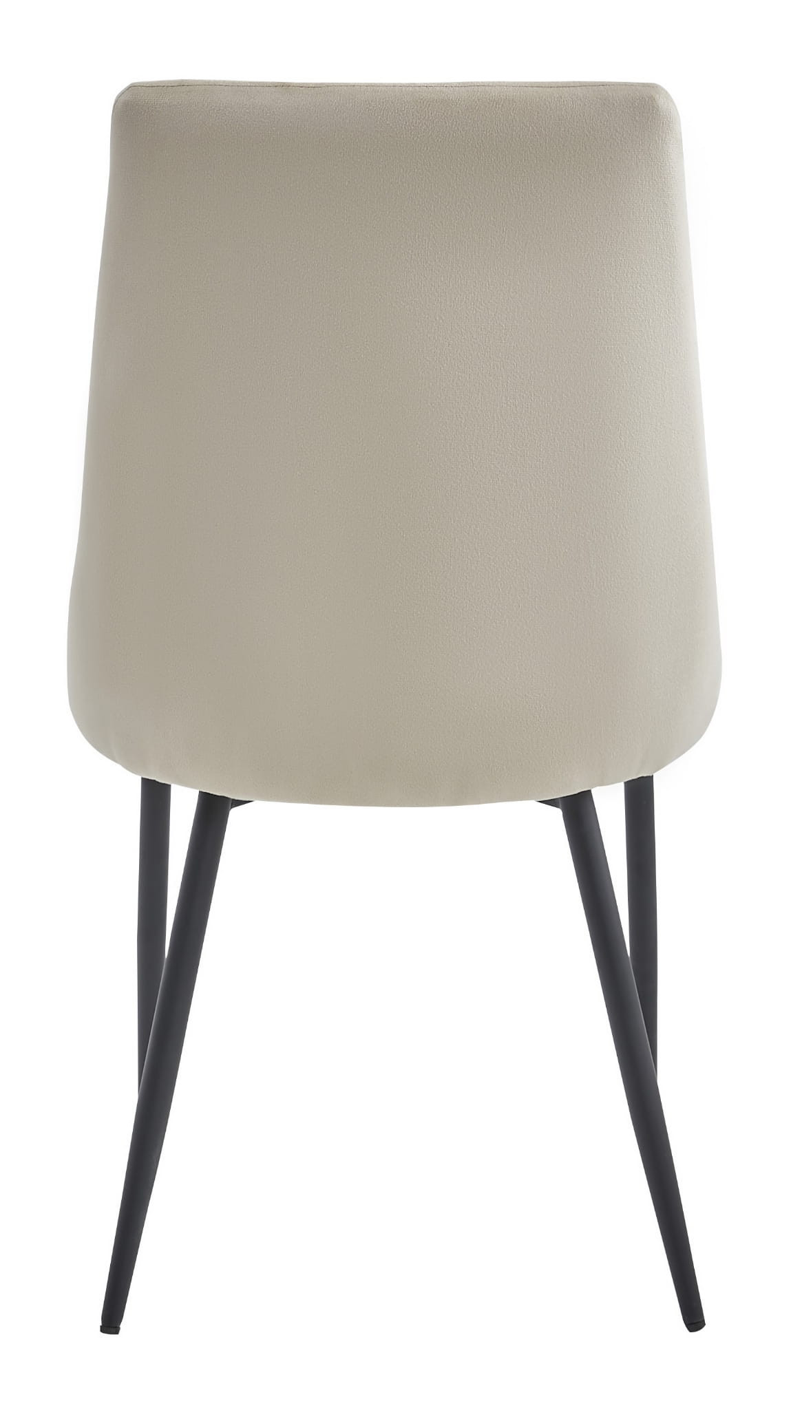 Set tří jídelních židlí IMOLA sametové béžové (3ks)