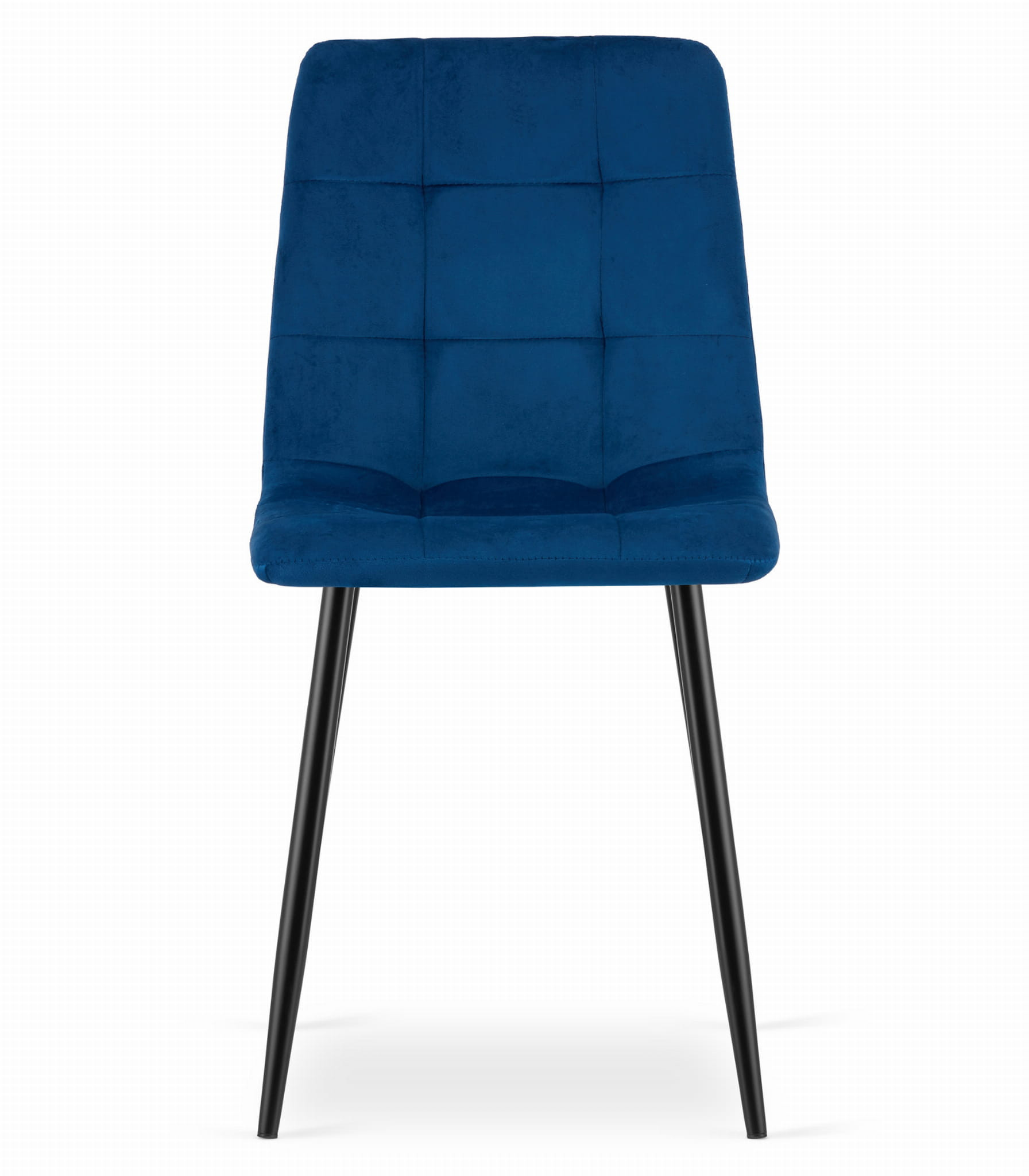 Jídelní židle KARA samet - granátová (černé nohy)