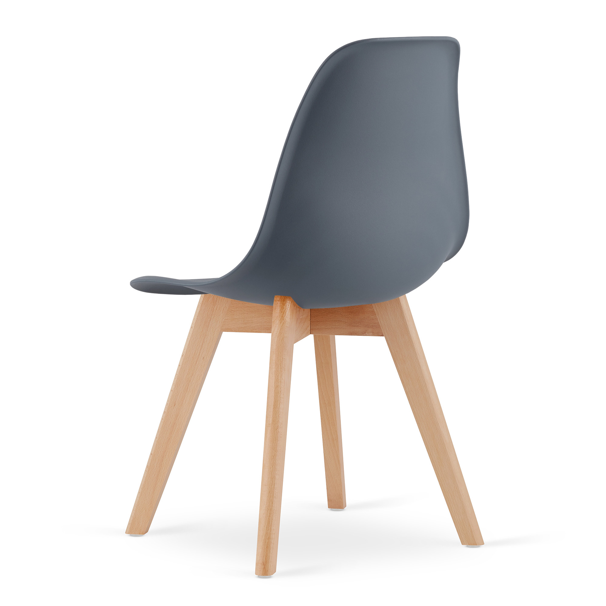 Set tří jídelních židlí KITO břidlicový (3 ks)