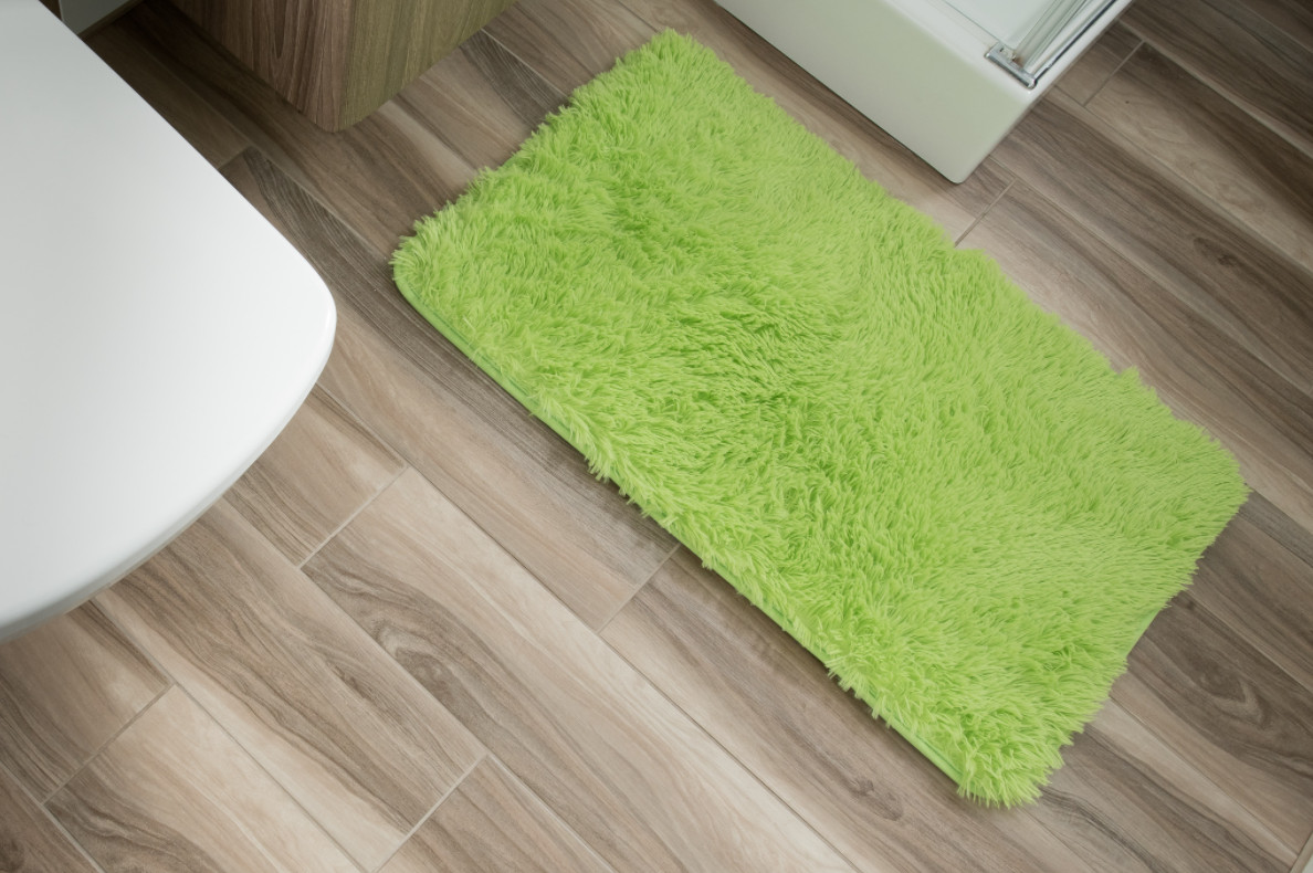 Koupelnový kobereček SILK ARTS-61 1PC zelený