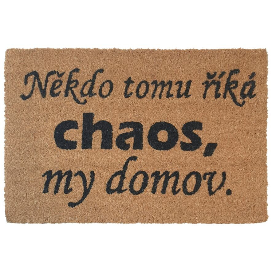 Rohožka Domů hnědá