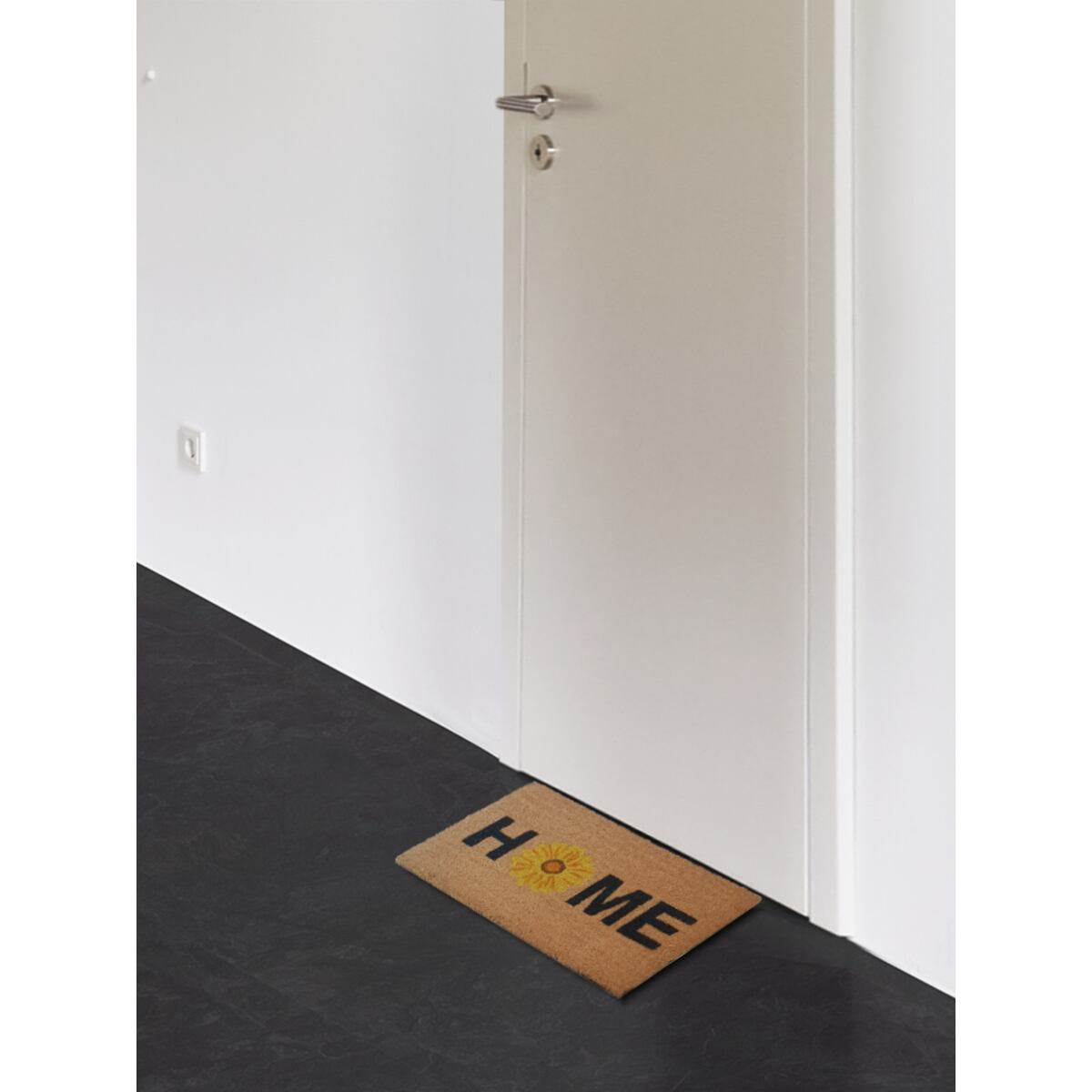 Rohožka Home hnědá / žlutá