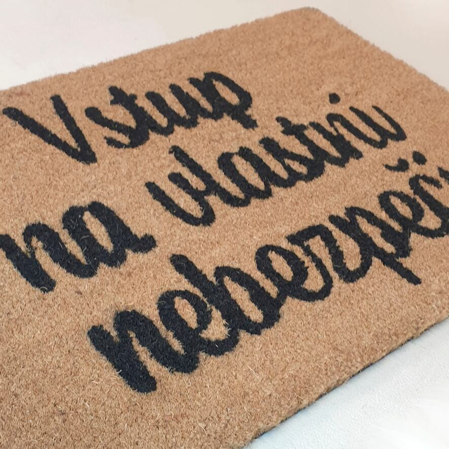 Rohožka Vstup hnědá