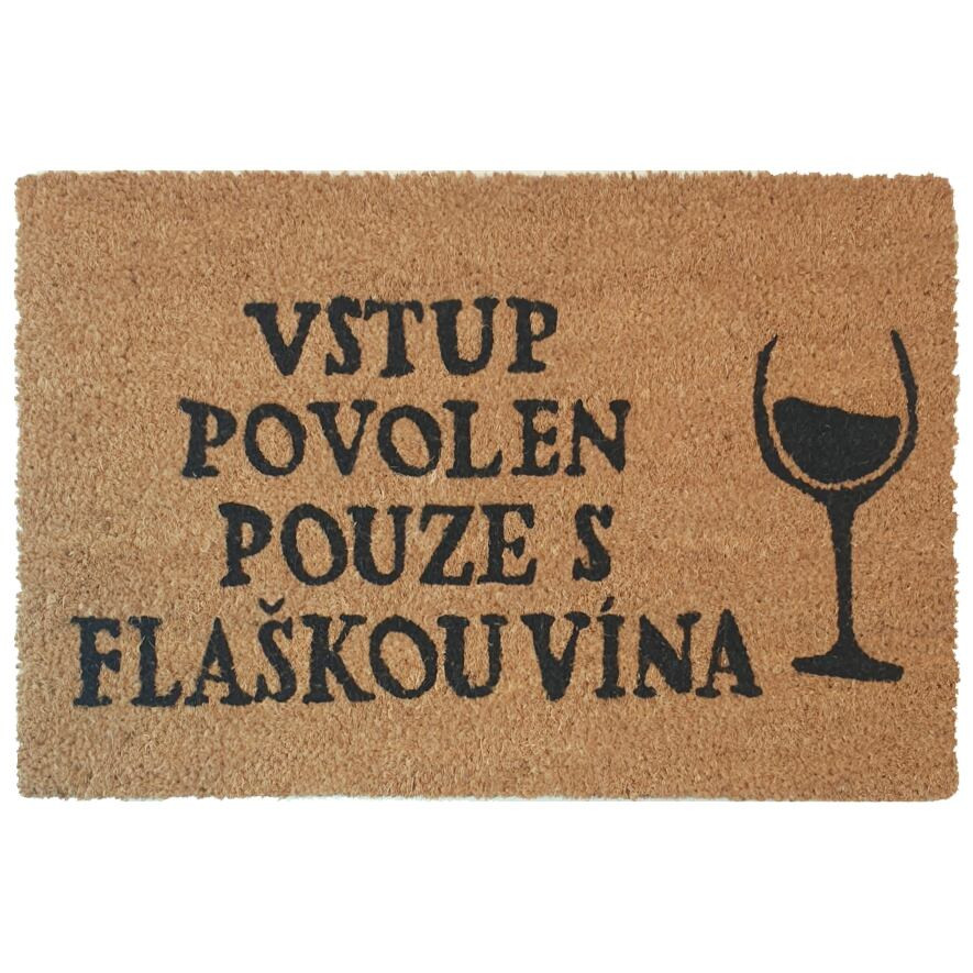 Rohožka Víno hnědá