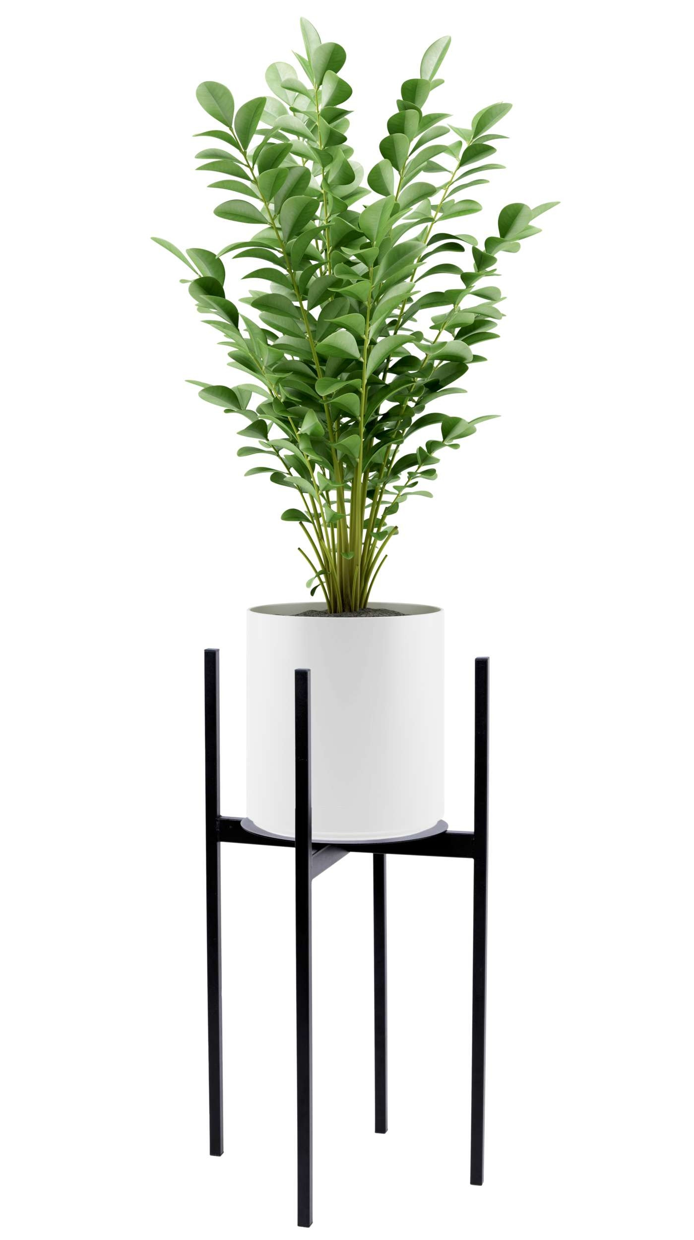 Stojan na kvety TORRE černý 70 cm