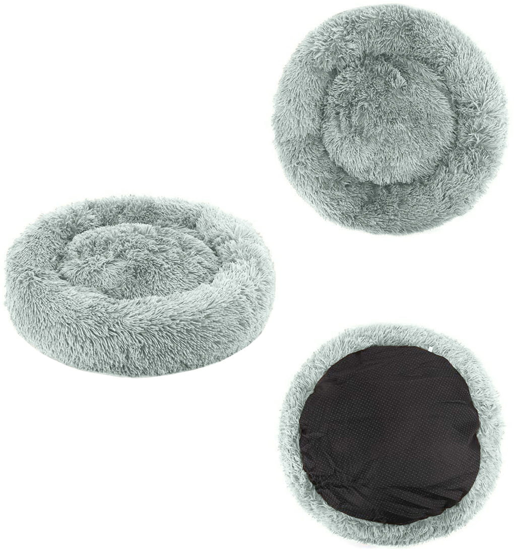 Lehátko pro psa - světle šedé L