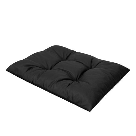 Pelíšek PUFFY R5 EKOSIDE grafitová / černá matrace, ekolen