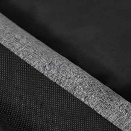 Pelíšek PUFFY R3 EKOSIDE grafitová / černá matrace, ekolen