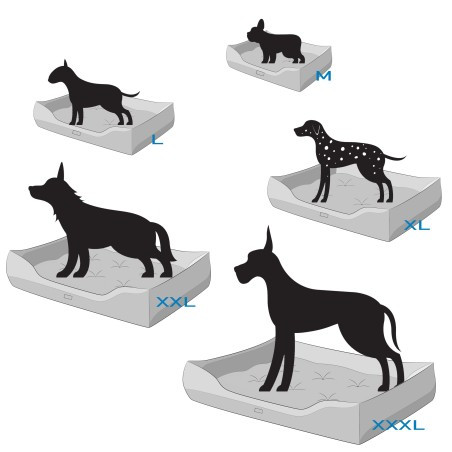 Pelíšek PUFFY R1 černé tlapky, prestige