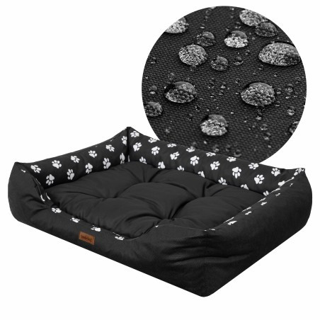 Pelíšek PUFFY R5 černé tlapky, prestige