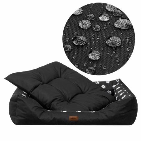 Pelíšek PUFFY R5 černé tlapky, prestige