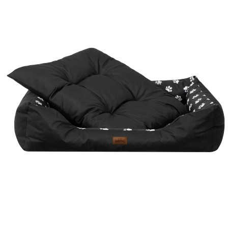 Pelíšek PUFFY R1 černé tlapky, prestige