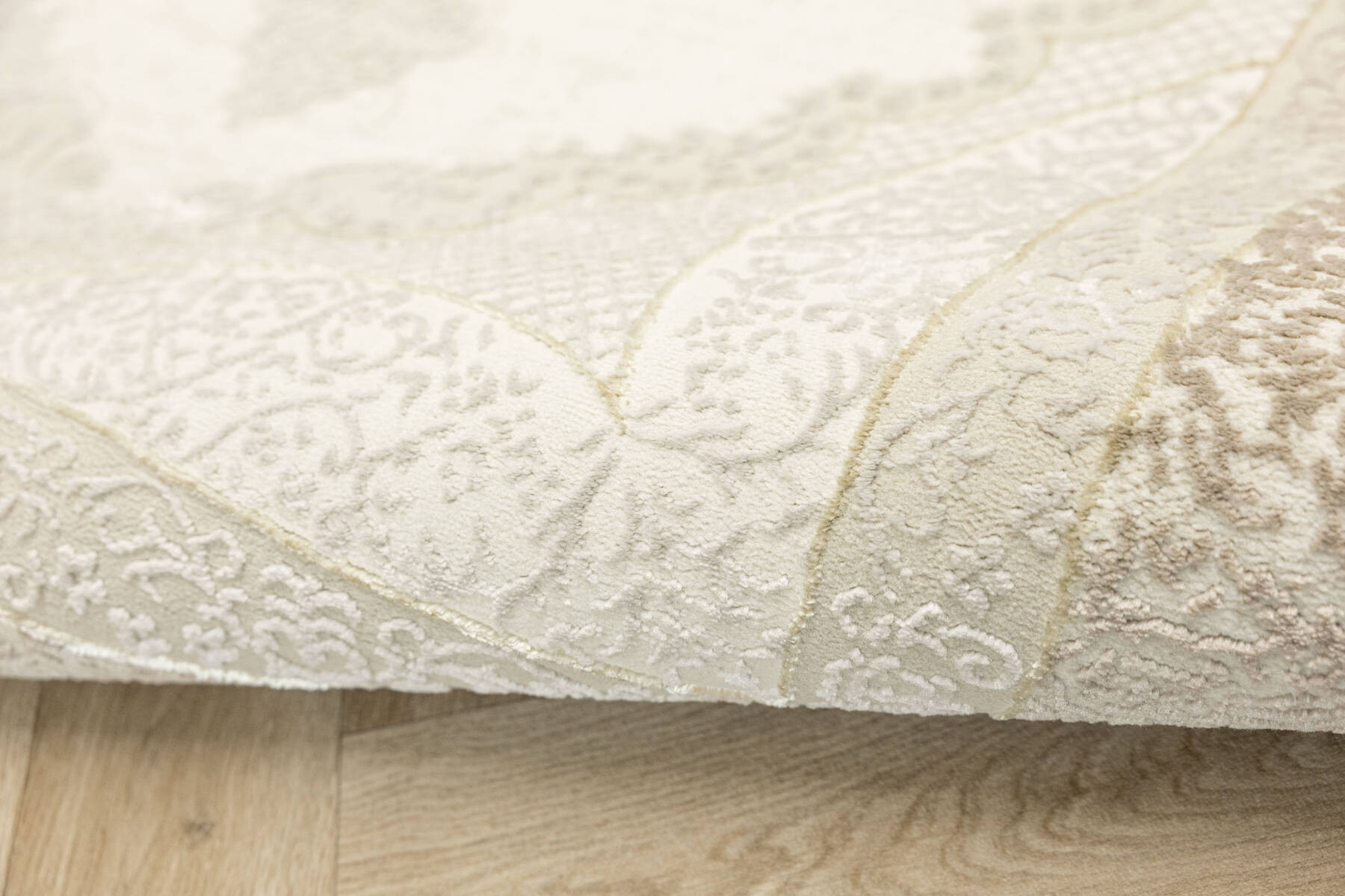 Koberec Allora Plus E976A ornament, krémový / béžový