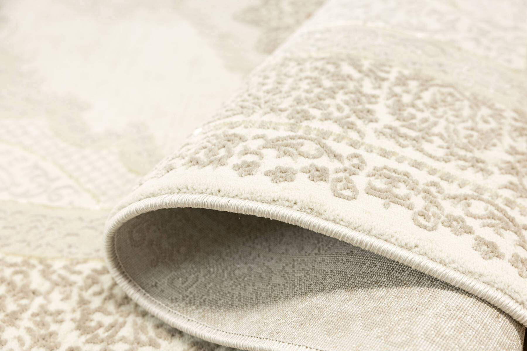 Koberec Allora Plus E976A ornament, krémový / béžový