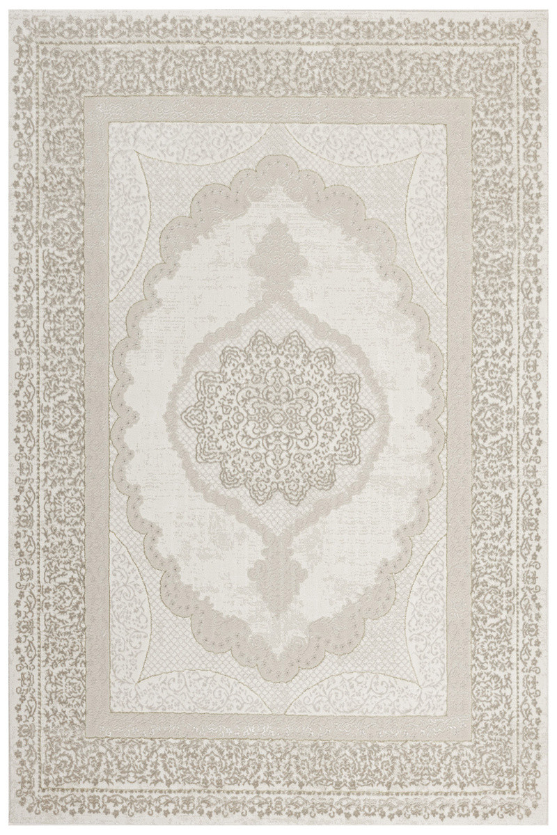 Koberec Allora Plus E976A ornament, krémový / béžový
