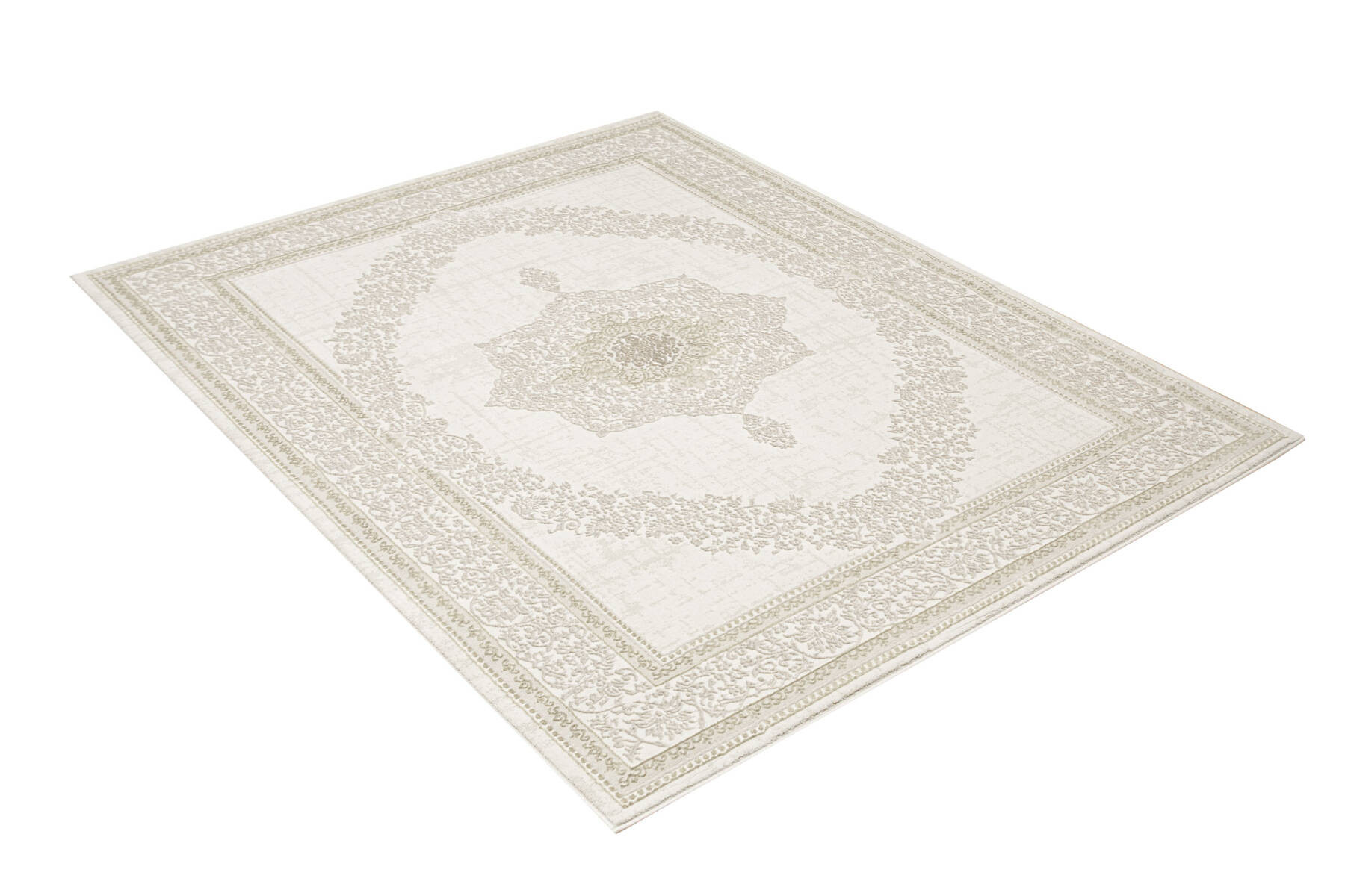 Koberec Allora Plus F344A Ornament krémový / béžový