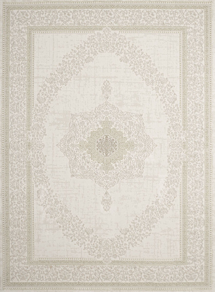 Koberec Allora Plus F344A Ornament krémový / béžový