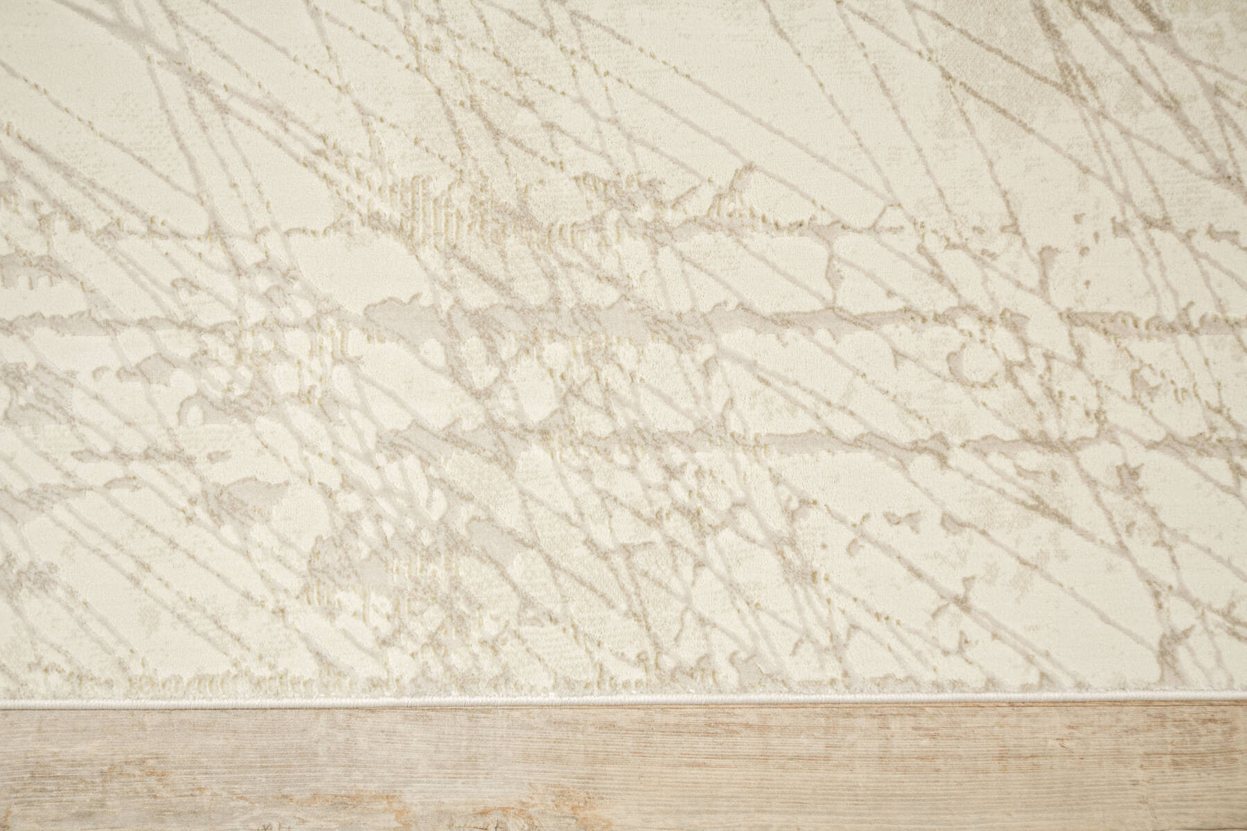 Koberec Allora Plus F928A rám / mramor, krémový