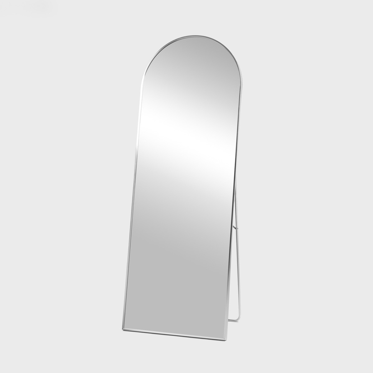 Stojací zrcadlo ELORA stříbrné 736070