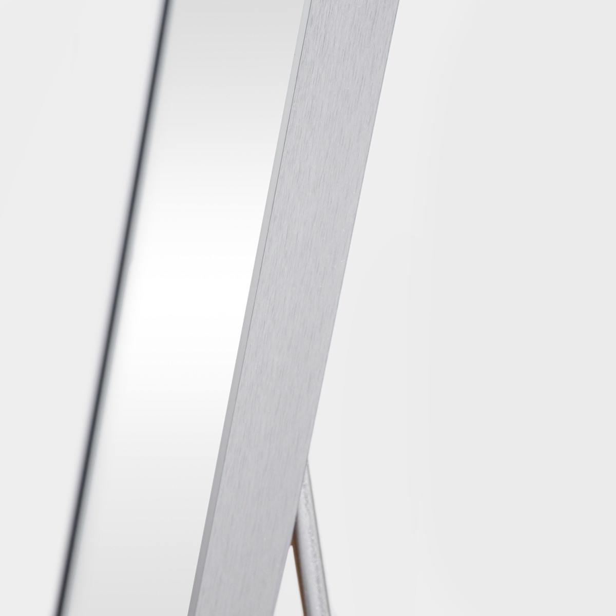 Stojací zrcadlo ELORA stříbrné 736070