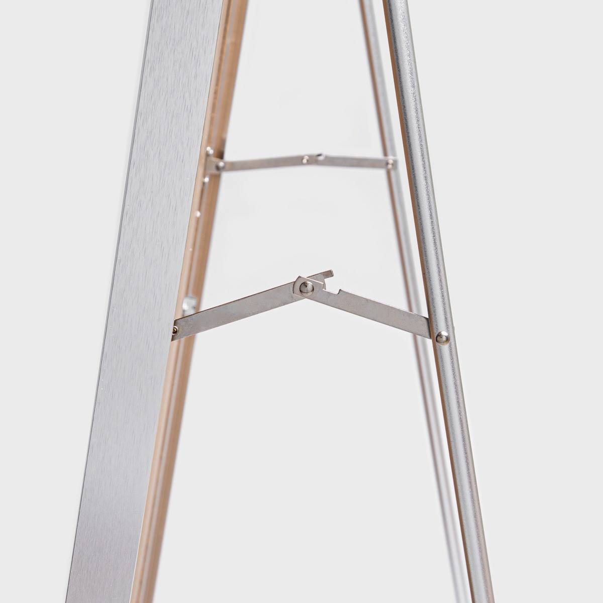 Stojací zrcadlo ELORA stříbrné 736070