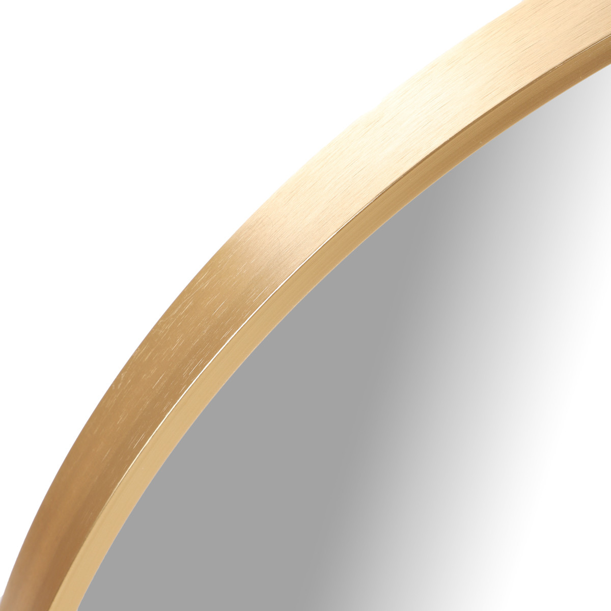 Závěsné oválné zrcadlo ELORA zlaté 872063