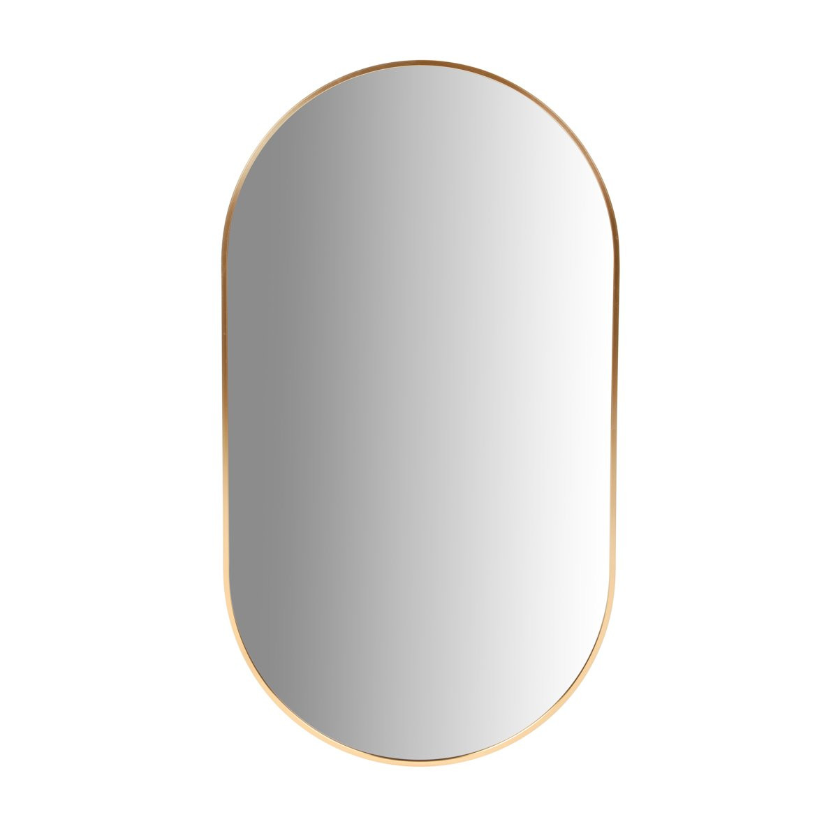 Závěsné oválné zrcadlo ELORA zlaté 872063