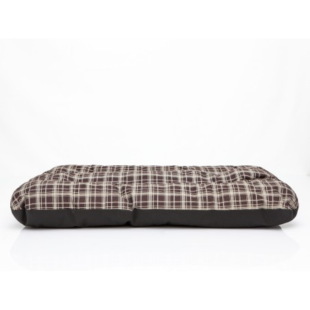 Matrace ECO PRESTIGE R2 károvaný, hnědý