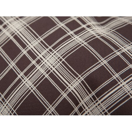 Matrace ECO PRESTIGE R1 károvaný, hnědý